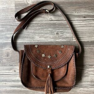 Patricia Nash Western Camila Hobo Crossbody Bag